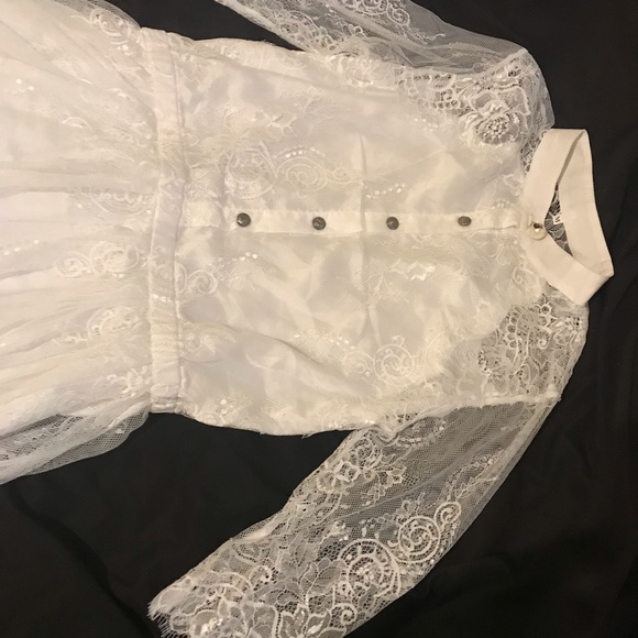 White lace dress - Picture 4 of 5